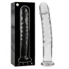 NEBULA SERIES BY IBIZA - MODELO 16 DILDO CRISTAL BOROSILICATO 18.5 X 3 CM TRANSPARENTE