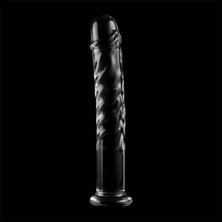 NEBULA SERIES BY IBIZA - MODELO 16 DILDO CRISTAL BOROSILICATO 18.5 X 3 CM TRANSPARENTE