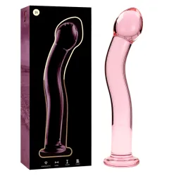 NEBULA SERIES BY IBIZA - MODELO 18 DILDO CRISTAL BOROSILICATO 18.5 X 3.5 CM TRANSPARENTE