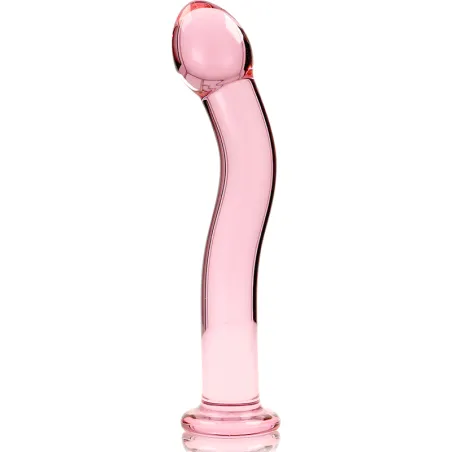 NEBULA SERIES BY IBIZA - MODELO 18 DILDO CRISTAL BOROSILICATO 18.5 X 3.5 CM TRANSPARENTE