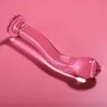 NEBULA SERIES BY IBIZA - MODELO 18 DILDO CRISTAL BOROSILICATO 18.5 X 3.5 CM TRANSPARENTE