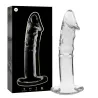 NEBULA SERIES BY IBIZA - MODELO 19 DILDO CRISTAL BOROSILICATO 18.5 X 4 CM TRANSPARENTE