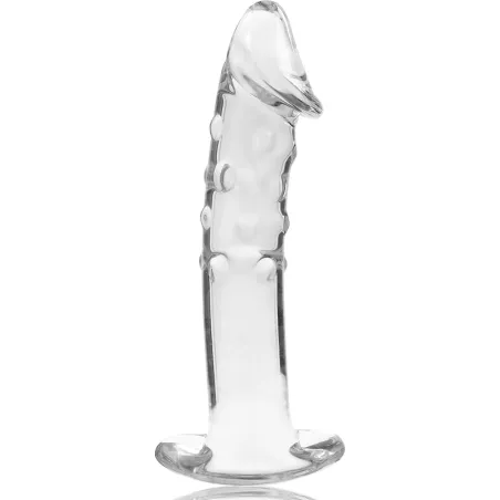 NEBULA SERIES BY IBIZA - MODELO 19 DILDO CRISTAL BOROSILICATO 18.5 X 4 CM TRANSPARENTE