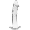 NEBULA SERIES BY IBIZA - MODELO 19 DILDO CRISTAL BOROSILICATO 18.5 X 4 CM TRANSPARENTE