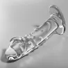 NEBULA SERIES BY IBIZA - MODELO 19 DILDO CRISTAL BOROSILICATO 18.5 X 4 CM TRANSPARENTE