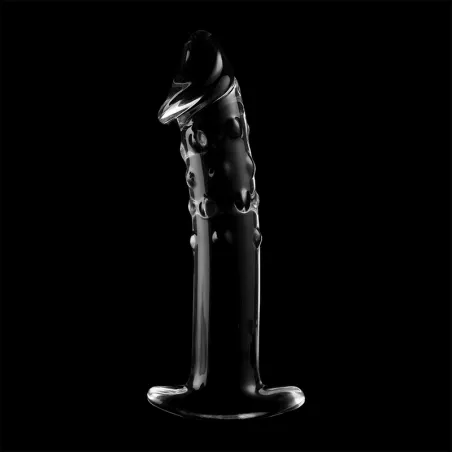 NEBULA SERIES BY IBIZA - MODELO 19 DILDO CRISTAL BOROSILICATO 18.5 X 4 CM TRANSPARENTE