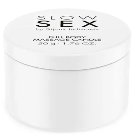 BIJOUX SLOW SEX - VELA DE MASAJE CORPORAL 50 G