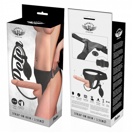 HARNESS ATTRACTION - ÁRNES PETER CON PENE HINCHABLE 18 X 3.5CM