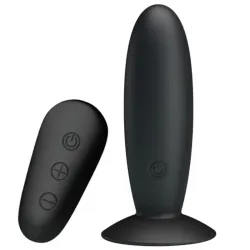 Plug Anal Vibrador Mr.Play Negro | Sweet Sin Erotic