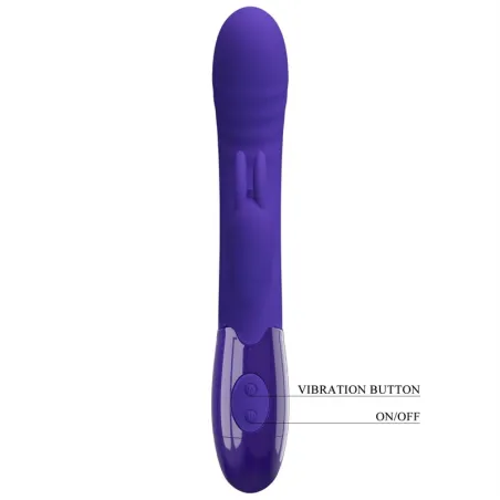 PRETTY LOVE - CERBERUS YOUTH VIBRADOR RABBIT VIOLETA