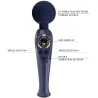 PRETTY LOVE - SKYLER VIBRADOR WAND AZUL