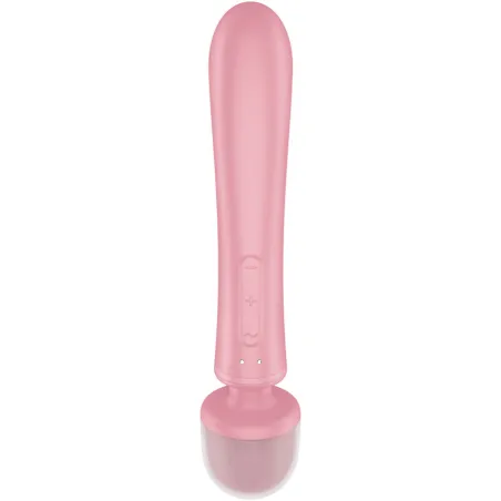 SATISFYER - TRIPLE LOVER MASAJEADOR VIBRADOR RABBIT ROSA