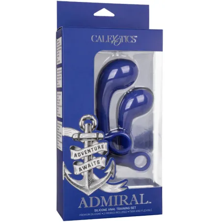 ADMIRAL - SET 2 PLUG ANAL AZUL