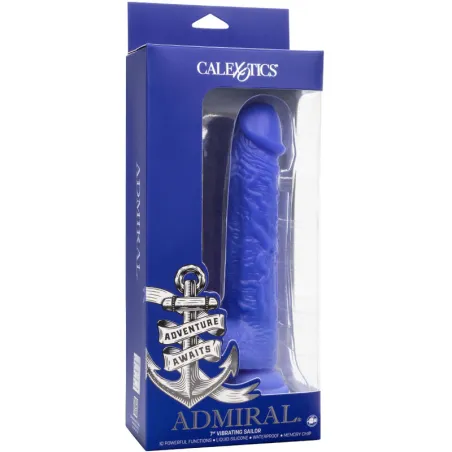 ADMIRAL - SAILOR DILDO REALISTICO VIBRADOR AZUL