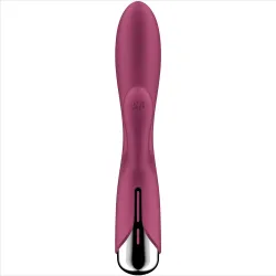 SATISFYER - SPINNING RABBIT 1 ESTIMULACION CLITORIS Y PUNTO G ROJO