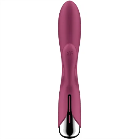 SATISFYER - SPINNING RABBIT 1 ESTIMULACION CLITORIS Y PUNTO G ROJO