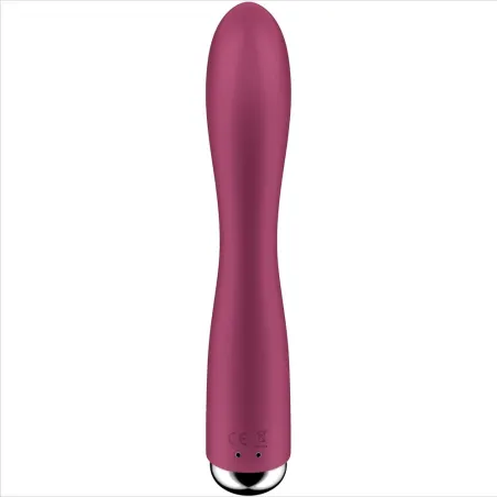 SATISFYER - SPINNING RABBIT 1 ESTIMULACION CLITORIS Y PUNTO G ROJO