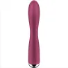 SATISFYER - SPINNING RABBIT 1 ESTIMULACION CLITORIS Y PUNTO G ROJO