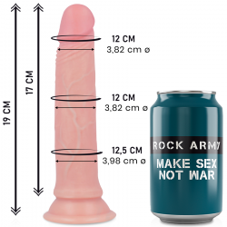 ROCKARMY - LIQUID SILICONE DILDO PREMIUM AVENGER 19CM