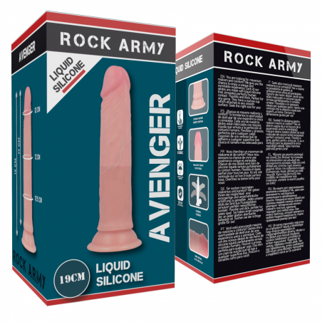 ROCKARMY - LIQUID SILICONE DILDO PREMIUM AVENGER 19CM