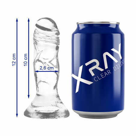 Xray Clear Dildo Transparente 12 cm | Sweet Sin Erotic