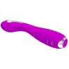 PRETTY LOVE - HECTOR VIBRADOR ELECTROSHOCK RECARGABLE  IMPERMEABLE MORADO