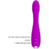 PRETTY LOVE - HECTOR VIBRADOR ELECTROSHOCK RECARGABLE  IMPERMEABLE MORADO