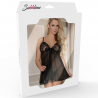 SUBBLIME BABYDOLL CON LACITOS ROJO S/M