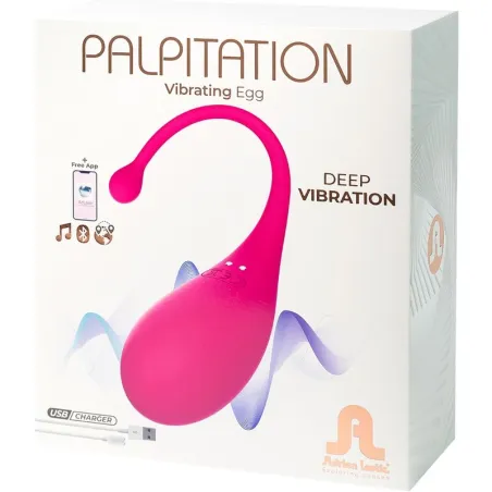 ADRIEN LASTIC - PALPITATION HUEVO VIBRADOR VERDE + APP GRATUITA