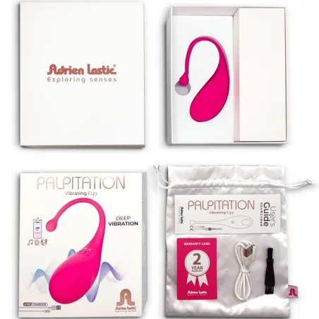 ADRIEN LASTIC - PALPITATION HUEVO VIBRADOR VERDE + APP GRATUITA