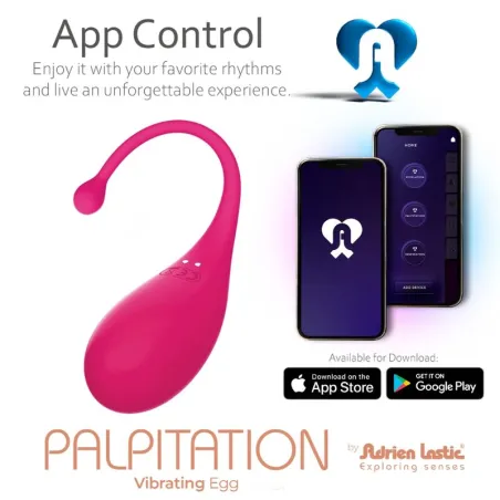 ADRIEN LASTIC - PALPITATION HUEVO VIBRADOR VERDE + APP GRATUITA