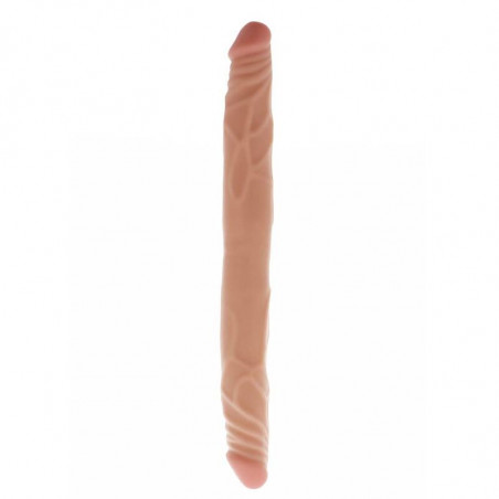 GET REAL - DOBLE DONG 35 CM NATURAL