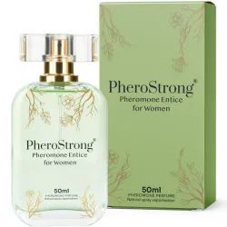 PHEROSTRONG - PERFUME CON FEROMONAS ENTICE PARA MUJER 50 ML