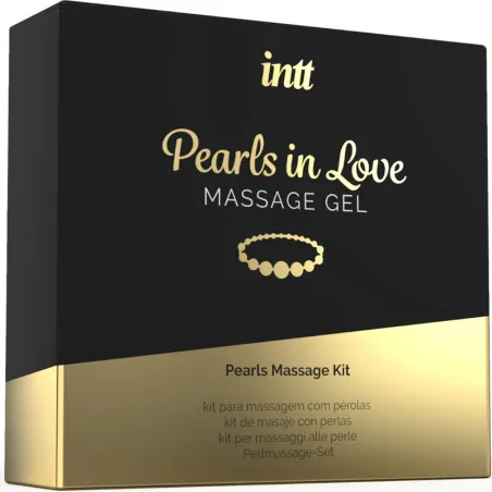 INTT MASSAGE  ORAL SEX - PEARLS IN LOVE CON COLLAR DE PERLAS Y GEL DE SILICONA