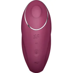 SATISFYER - TAP  CLIMAX 1 VIBRADOR LAY-ON ROJO