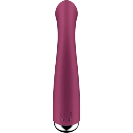 SATISFYER - SPINNING G-SPORT 1 VIBRADOR ROTADOR ROJO