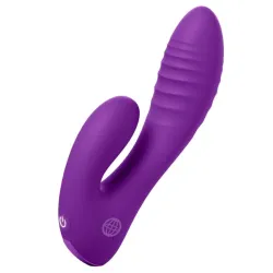 FANTASY FOR HER - SECRET LOVER VIBRADOR DOBLE PUNTO G Y CLÍTORIS RECARGABLE MORADO