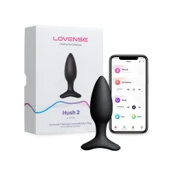 Lovense Hush | Plug anal vibrador con app en Canarias