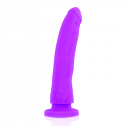 Dildo Lila Silicona Médica 20cm - DELTACLUB | Sweet Sin Erotic