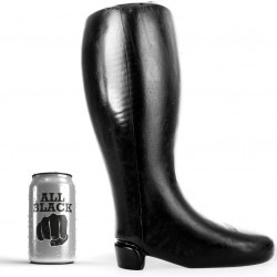 Bota Gigante Fisting Suave All Black 31 cm - Sweet Sin Erotic