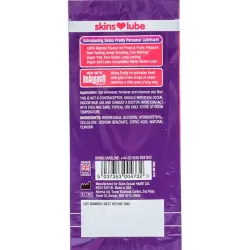 SKINS - FRUITY LUBRICANTE BASE DE AGUA MANGO and FRUTA PASIÓN MONODOSIS 5 ML