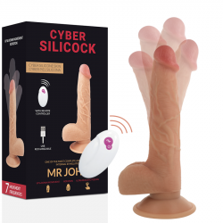CYBER SILICOCK Realístico - Control Remoto John | Sweet Sin Erotic