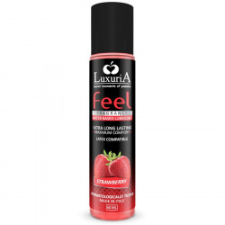 Lubricante Fresa - Luxuria Feel | Sweet Sin Erotic