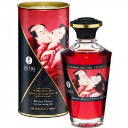Aceite Masaje Cereza Intensa - Shunga  | Sweet Sin Erotic