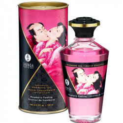 Aceite Masaje Frambuesa Intensa - Shunga  | Sweet Sin Erotic