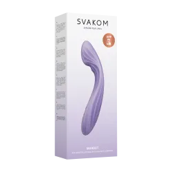 SVAKOM Margot | Vibrador Punto G con Doble Motor, Calor y Control por App