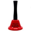 DIABLO PICANTE - CAMPANA DE MANO RING FOR LOVE COLOR ROJO