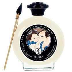 SHUNGA - PINTURA CORPORAL DE VAINILLA Y CHOCOLATE.