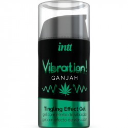 INTT - POTENTE ESTIMULANTE  ÍNTIMO GEL VIBRADOR LIQUIDO CANNABIS 15ML