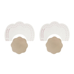 BYE-BRA REALZADOR PECHOS + CUBREPEZONES DE SILICONA COPA A-C